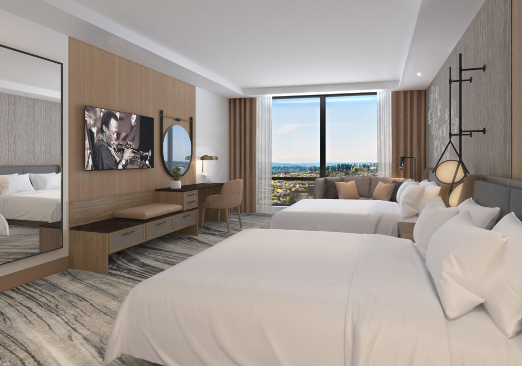 Intercontinental Bellevue - Double Queen Bedroom