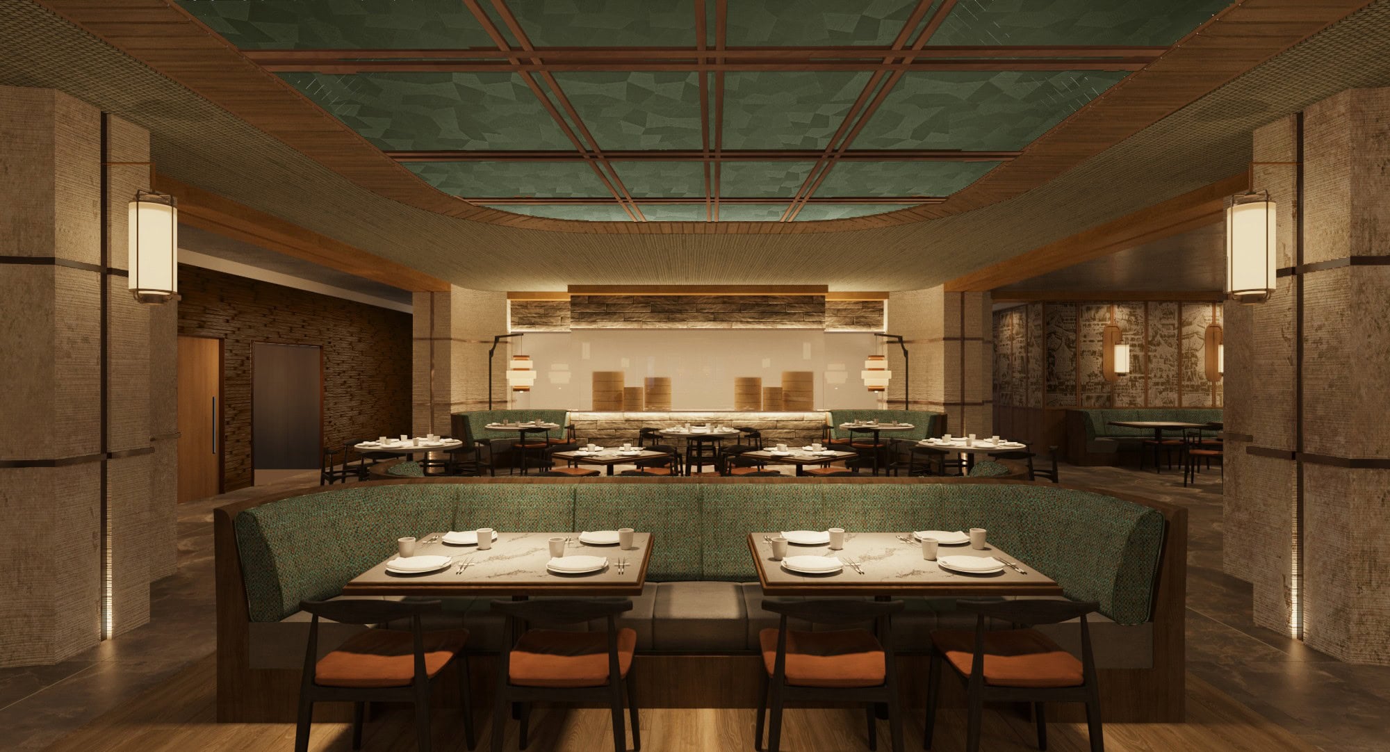 Din Tai Fung Bellevue - Dumpling Dining, Rendering