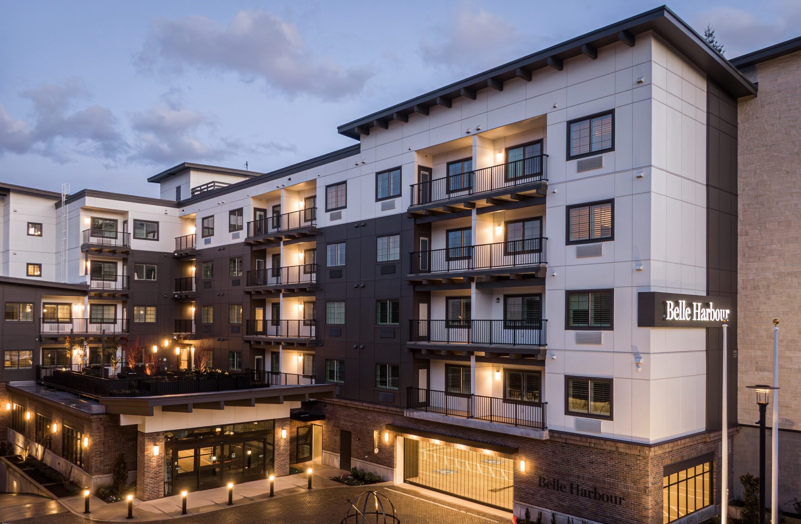 Exterior of Belle Harbour