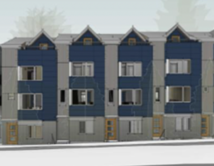 18-Unit Townhome Project Approved Near Light Rail in Bellevue Camellia Lane Townhomes