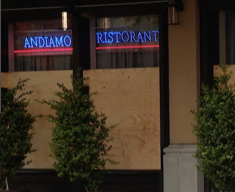 Vandalism at Bellevue’s Andiamo Ristorante Prompts Local Support Andiamo Ristorante