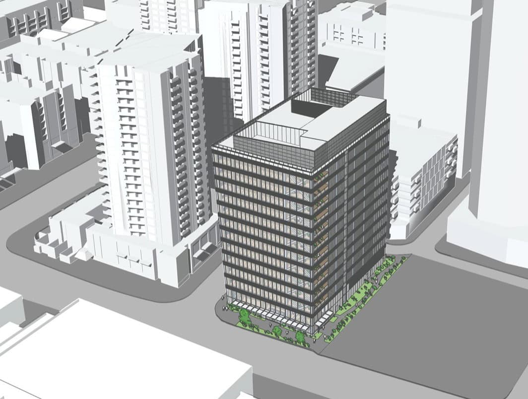 12-Story Office Tower Proposed for Bellevue’s Washington Square Superblock Bevel