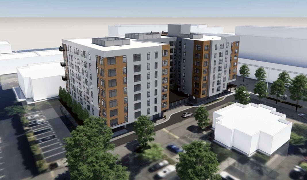 225-Unit Apartment Building Planned for Wilburton Neighborhood in Bellevue 1200 116th Avenue Northeast