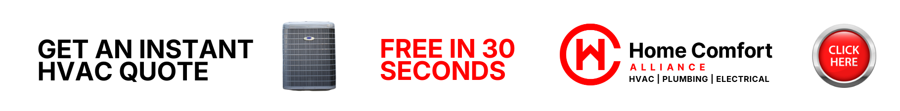 Home Comfort Alliance - Banner 728 x 90 for HVAC