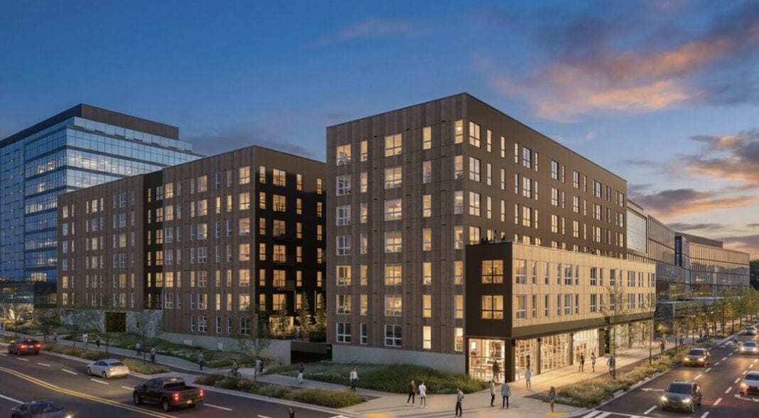 8-Story Apartment Project Proposed for Spring District’s Block 15 in Bellevue Block 15 in The Spring District