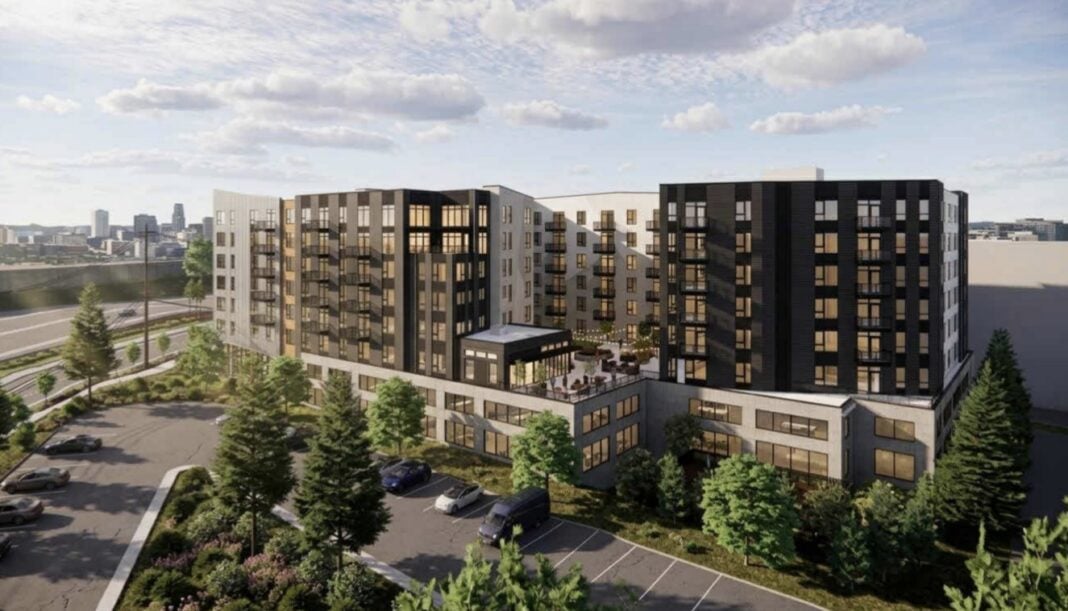 222-Unit Apartments to Replace Bellevue Furniture Store Kelsey Apartments 118th Ave