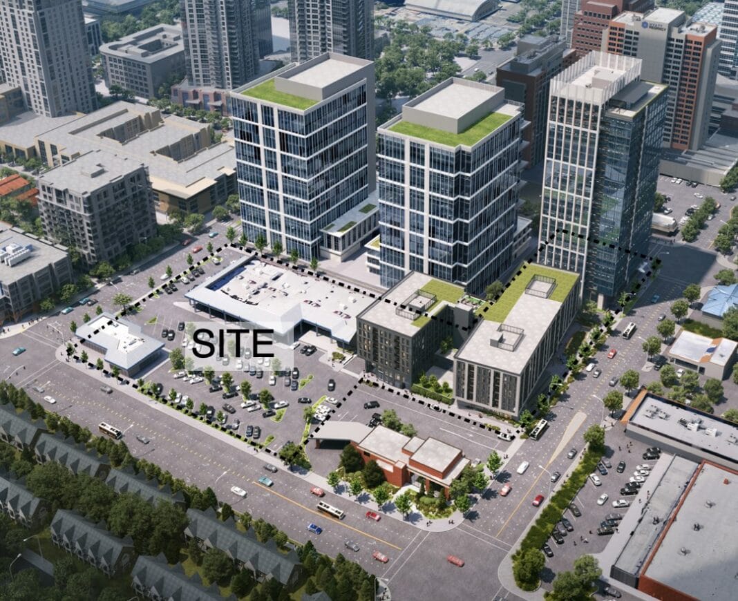 4.22-Acre Mixed-Use Development Approved in Downtown Bellevue Rendering of Phase 1 of the Bellevue North development at The Bellevue Collection