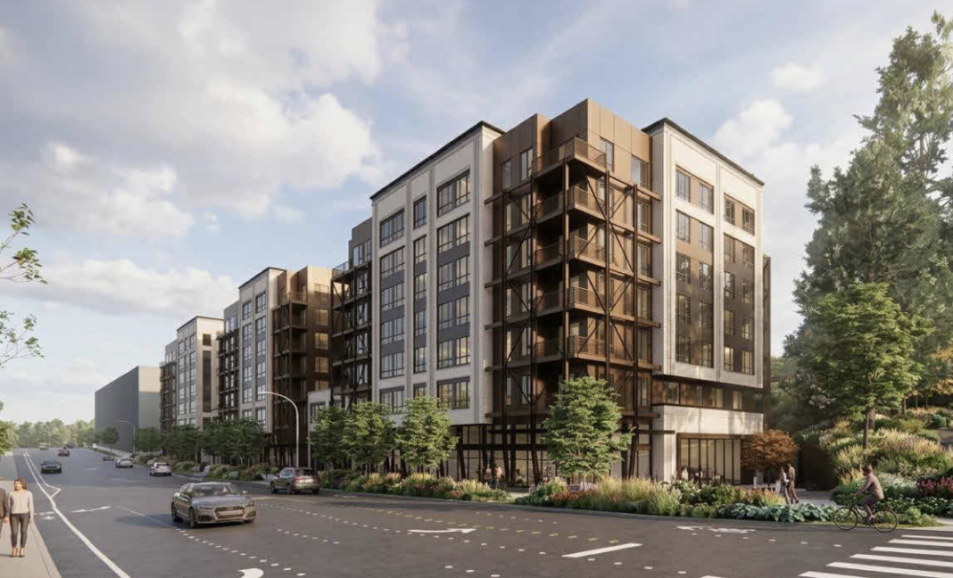 449-Unit Apartment Building Proposed for Wilburton’s Former Auto Dealership Site 116th Avenue NE Apartments