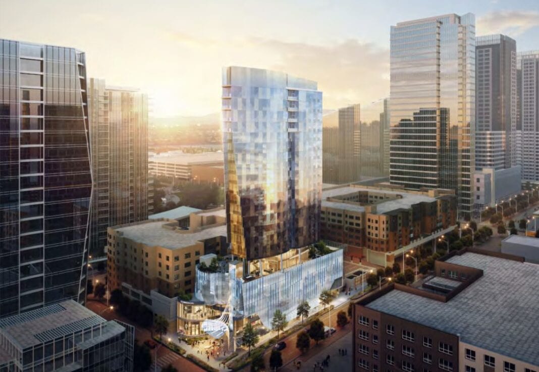27-Story Tower on Former Sushi Maru Site in Bellevue Set to Begin Construction This Fall 205 105th Avenue NE