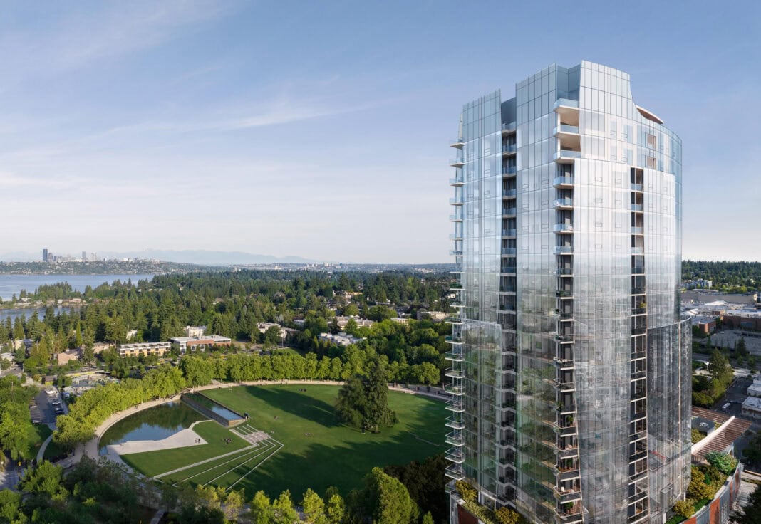 NOW SELLING: A RARE PARK-FRONT ADDRESS IN THE HEART OF BELLEVUE Park Row by Bosa Development