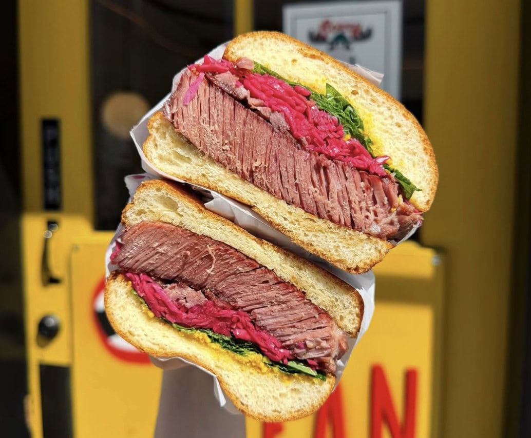 The Mean - Corned Beef Sandwich. Photo Credit: Mean Sandwiches